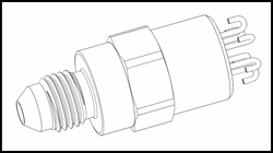 Pressure transducer illustration